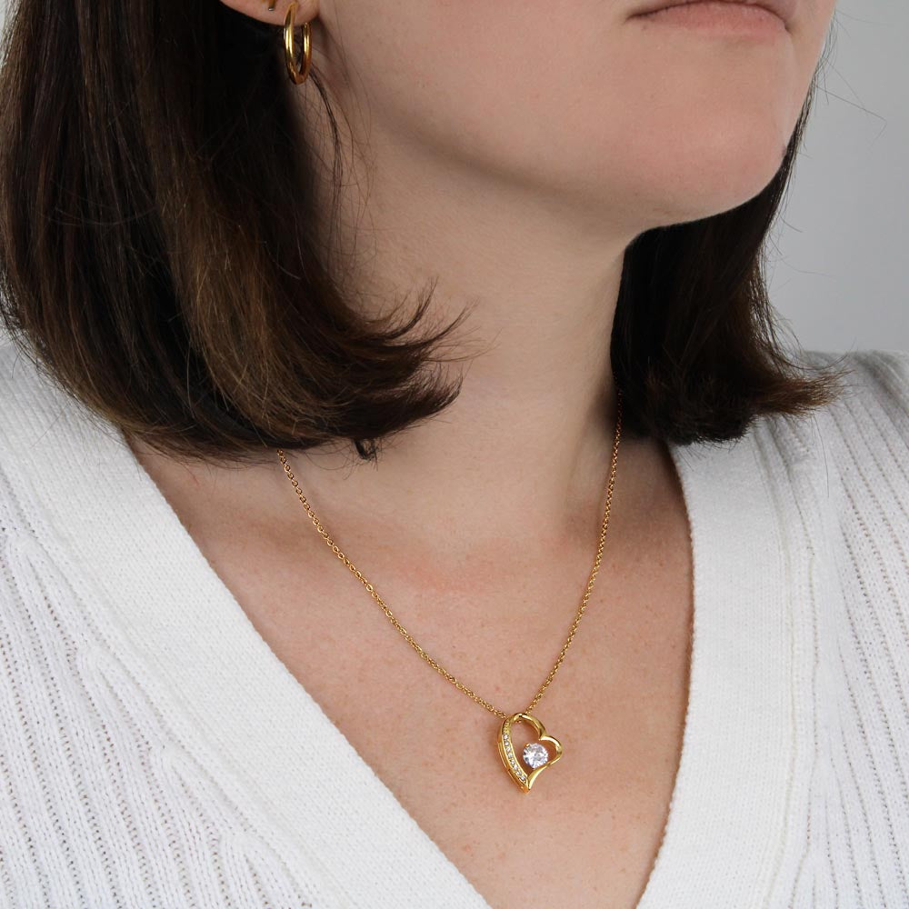 You DESERVE NICE THINGS - Forever Love Pendant Necklace