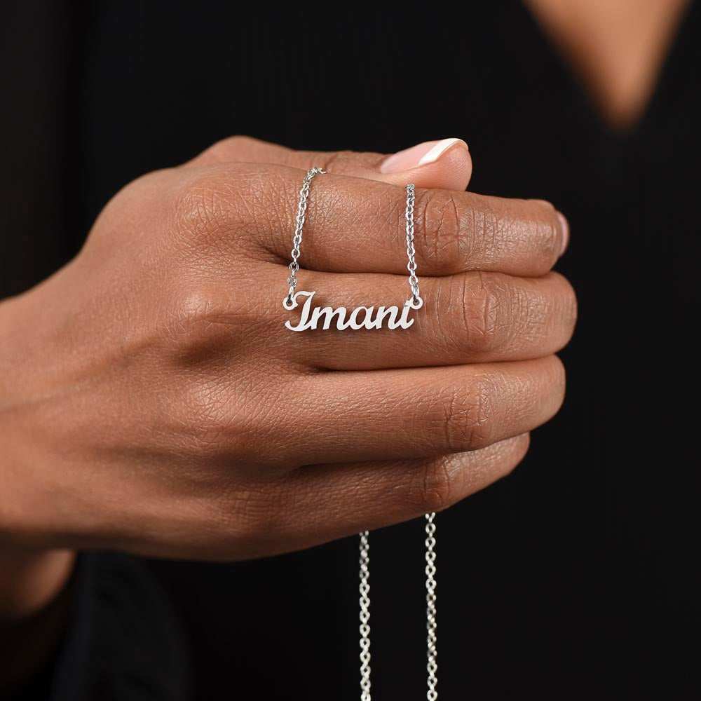 To My Smokin' HOT SOUL MATE - Custom Personalized Name Necklace