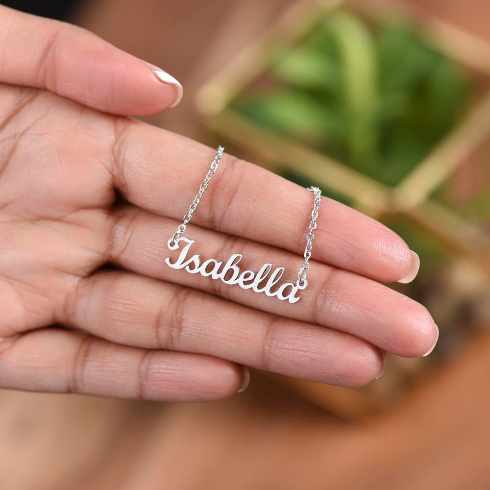 To My Smokin' HOT SOUL MATE - Custom Personalized Name Necklace