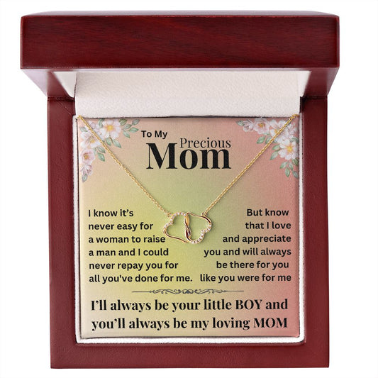 To My Precious Mom - Everlasting Love Necklace Gift