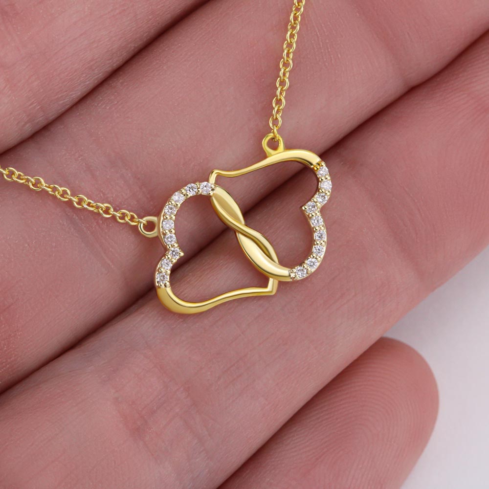 To My Awesome MOTHER In Law - HAPPY BIRTHDAY - Everlasting Love Necklace Gift