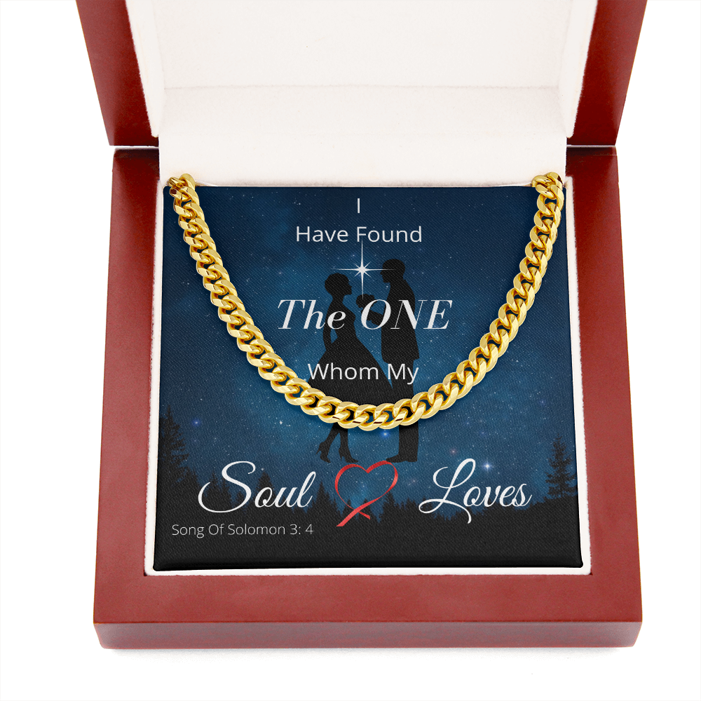 I Have Found The ONE - Cuban Link Chain Gift