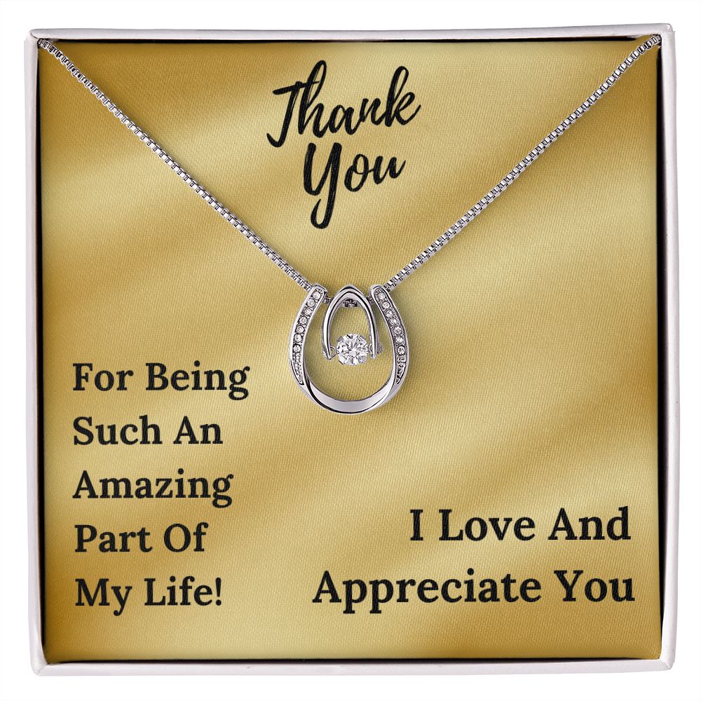 Lucky In Love Pendant Necklace