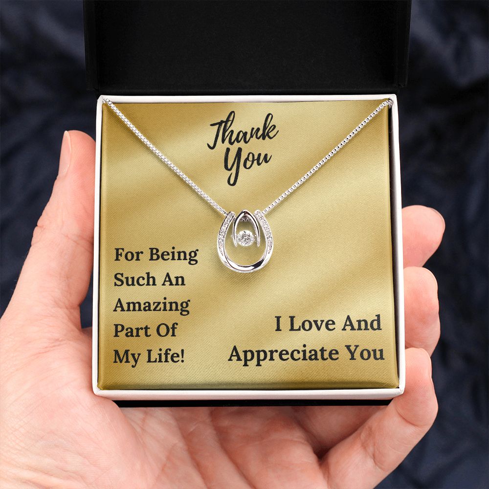 Lucky In Love Pendant Necklace