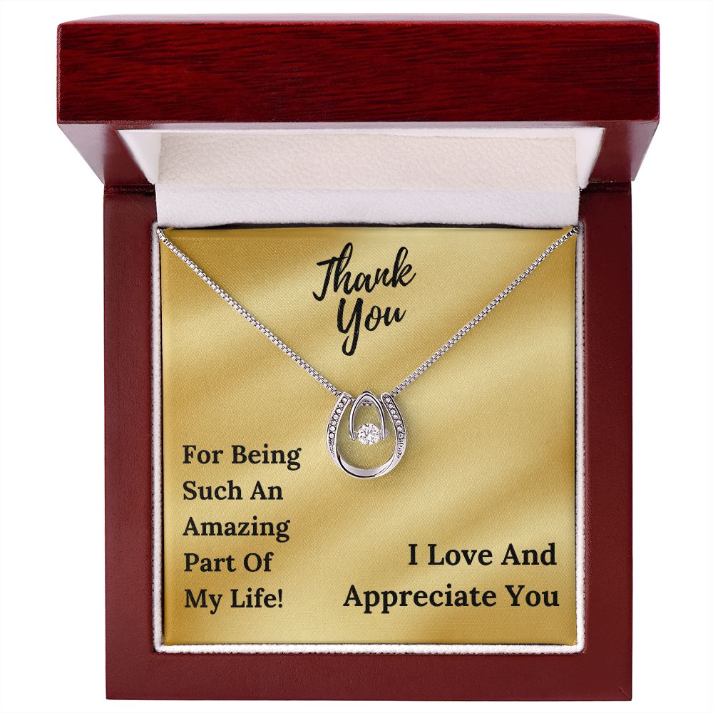 Lucky In Love Pendant Necklace
