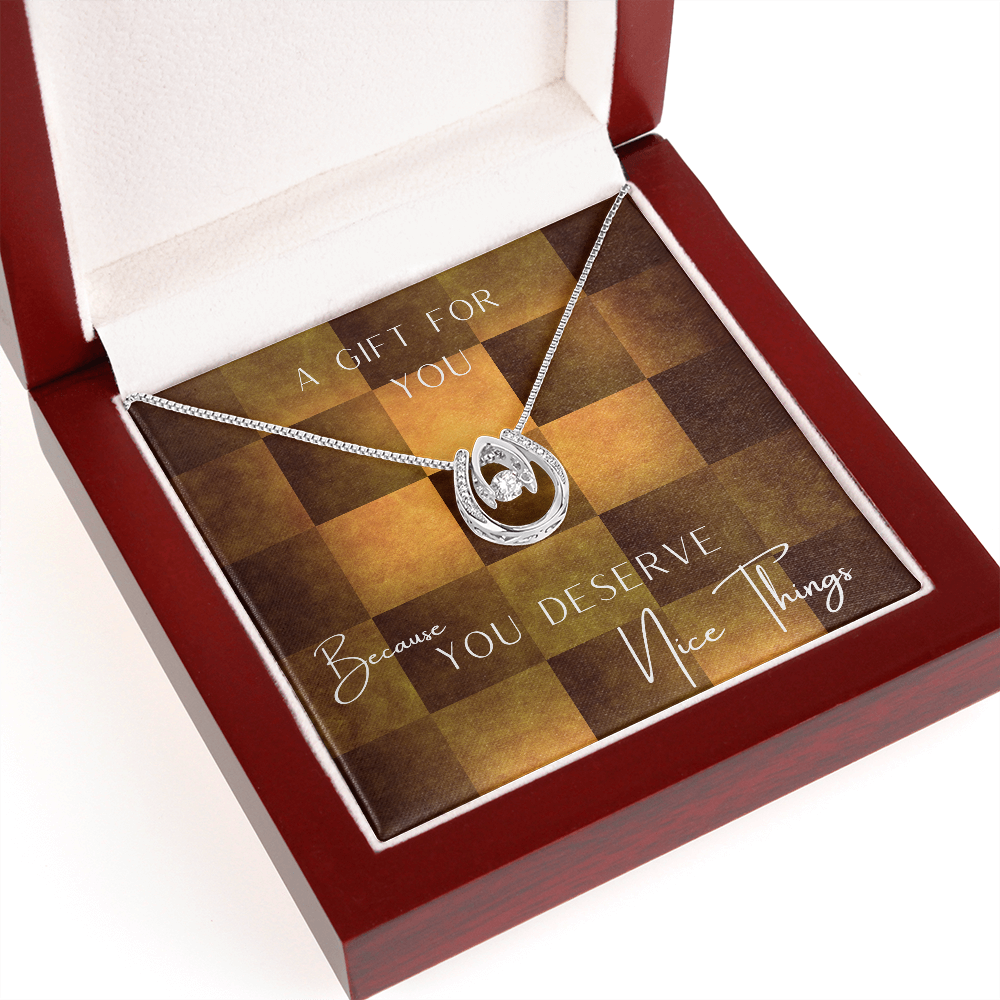 A Gift For You - Lucky In Love Pendant Necklace