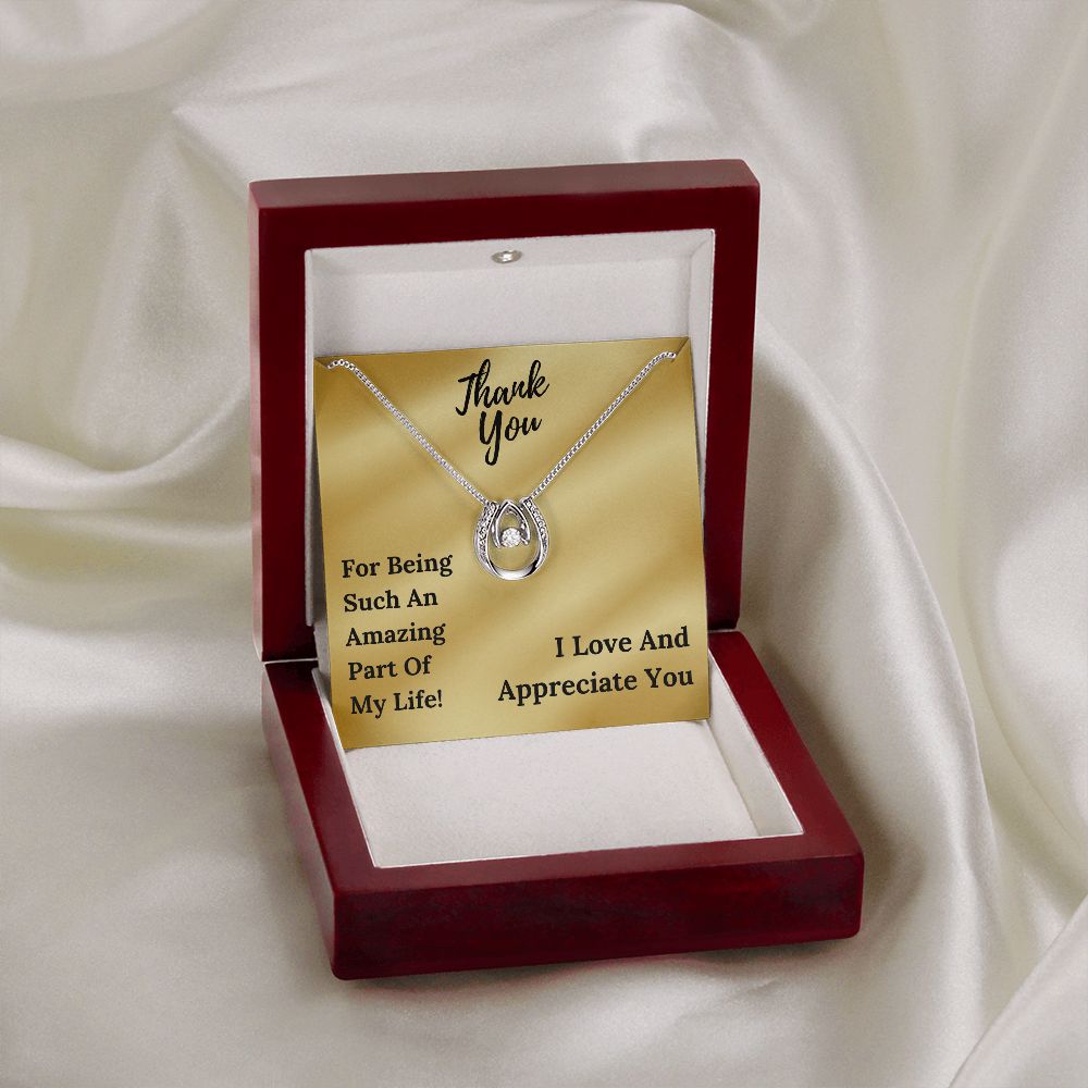 Lucky In Love Pendant Necklace