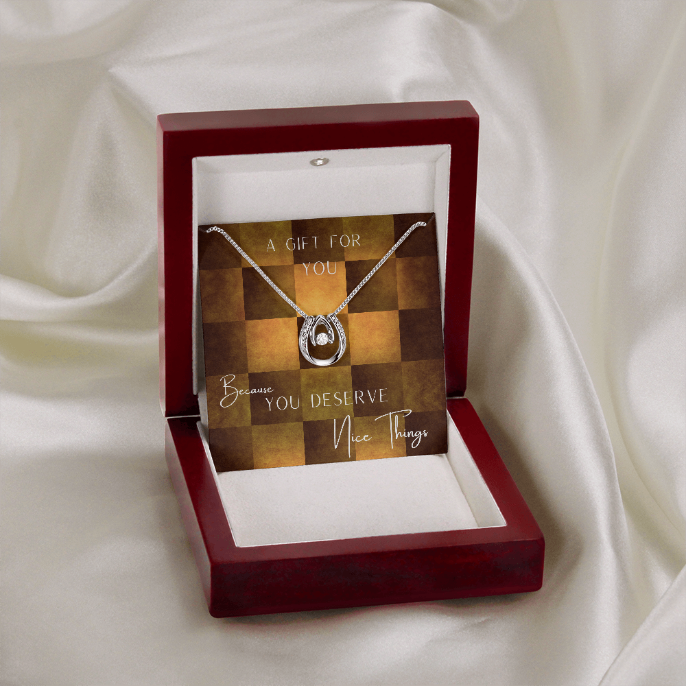 A Gift For You - Lucky In Love Pendant Necklace