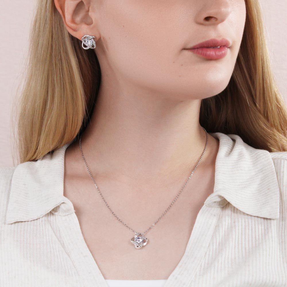 To My SOUL MATE - Love Knot Jewelry Set