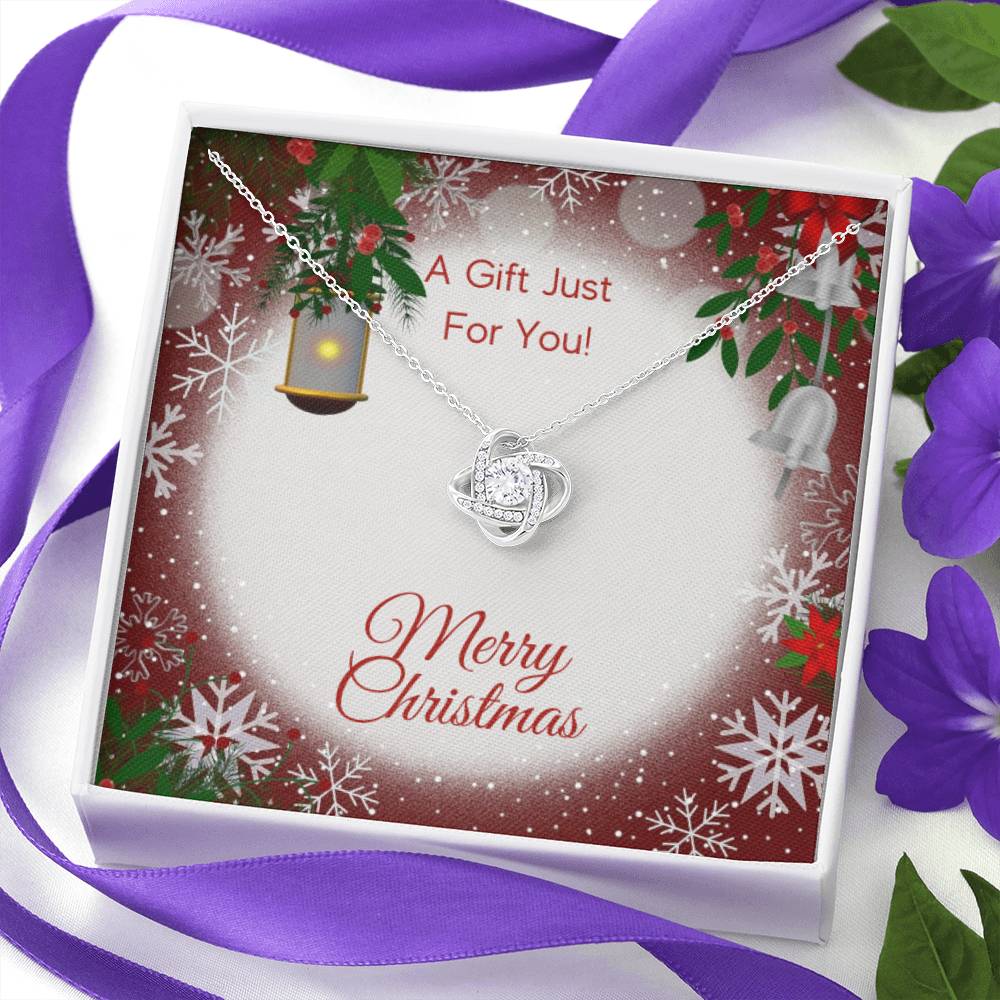 Love Knot Necklace Gift
