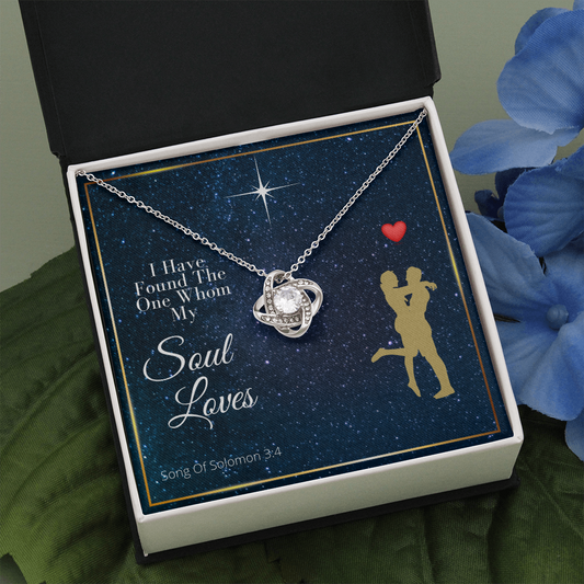 I Have Found The ONE - Love Knot Necklace Gift