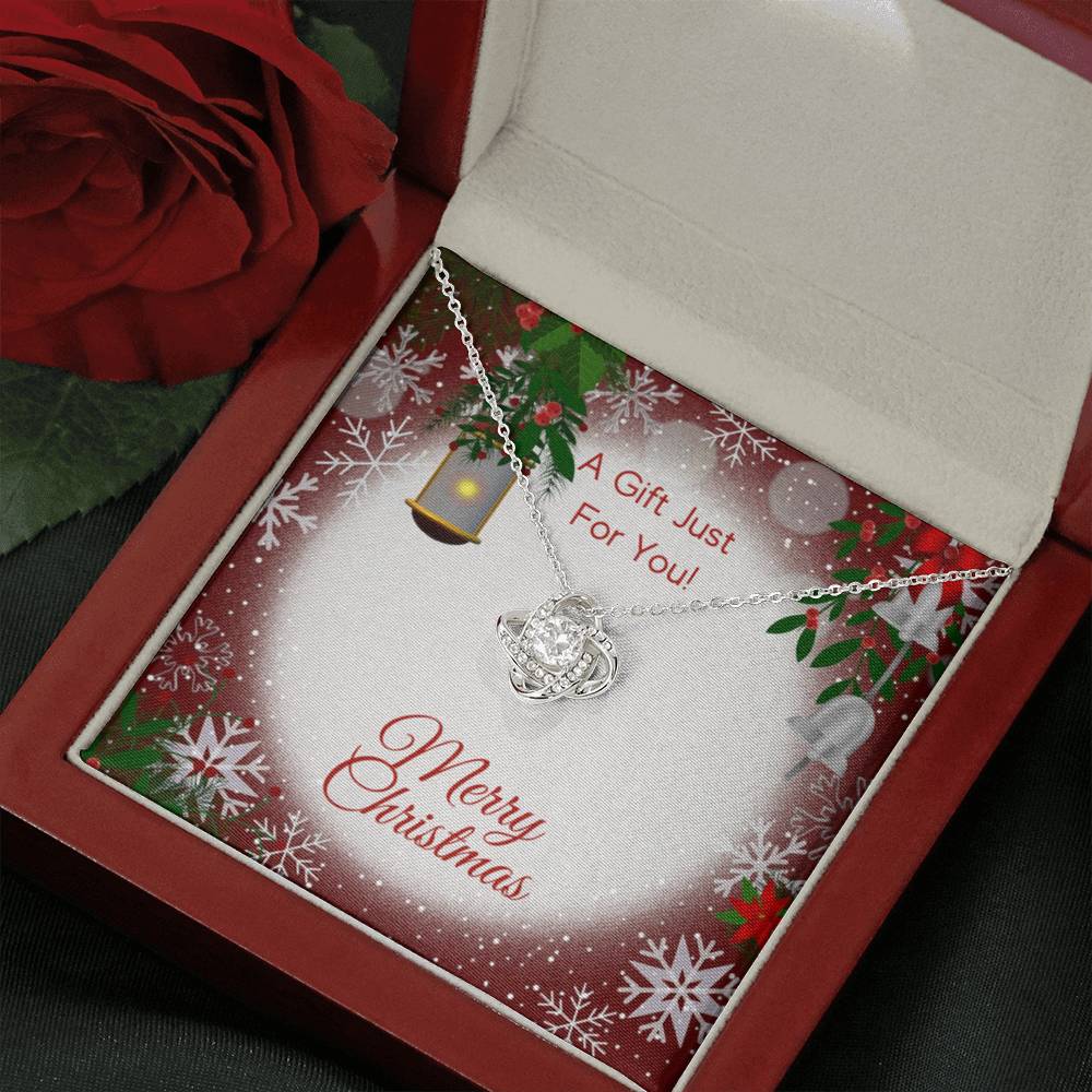 Love Knot Necklace Gift