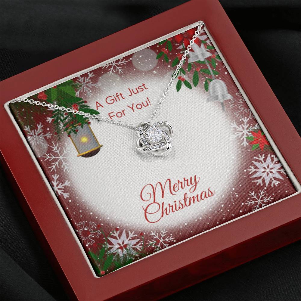 Love Knot Necklace Gift