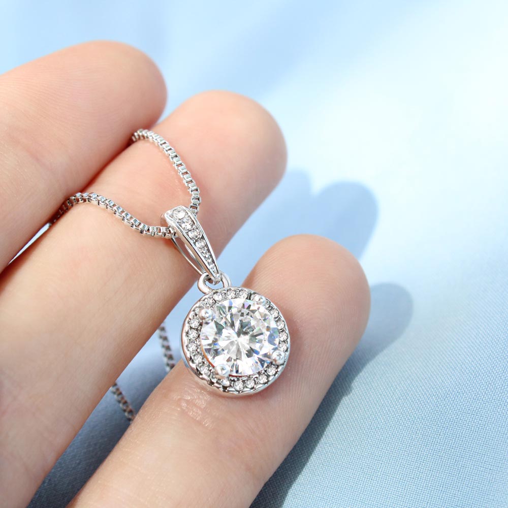 To My Precious Mom - Eternal Hope Necklace Gift